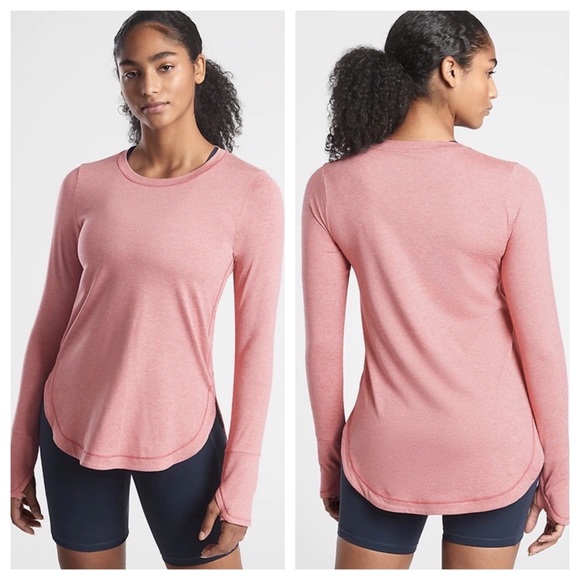 Athleta Tops - NWOT Athleta | Utempo Top, Eros Pink